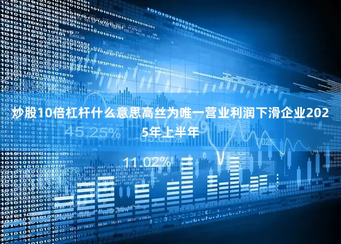 炒股10倍杠杆什么意思高丝为唯一营业利润下滑企业2025年上半年